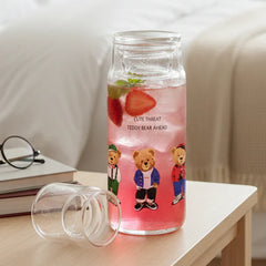 Printed 800ml Glass Carafe
