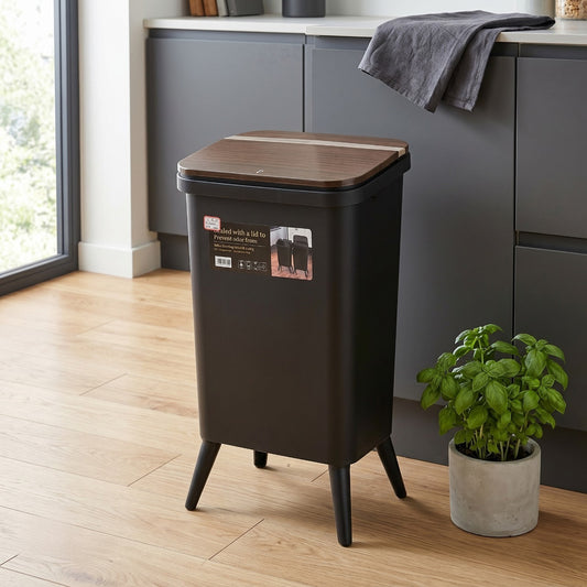 Trash Can With Press Lid – 12Liter
