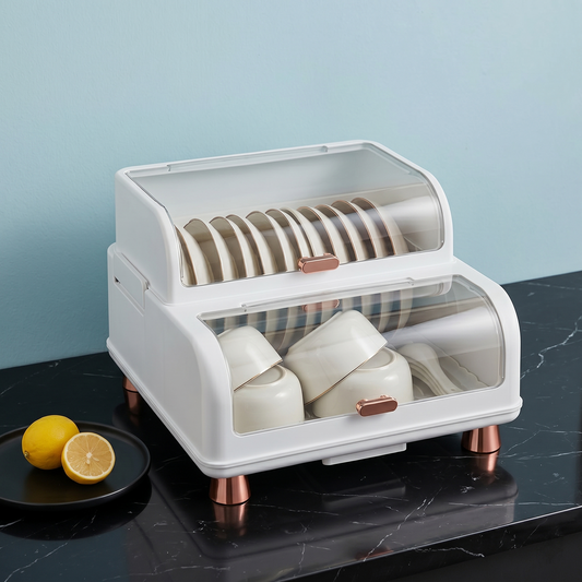 Multi-Function Dish Rack - Utensil Organizer For Kitchen