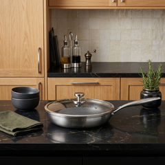 Stainless Steel - Non-stick Frying Pan