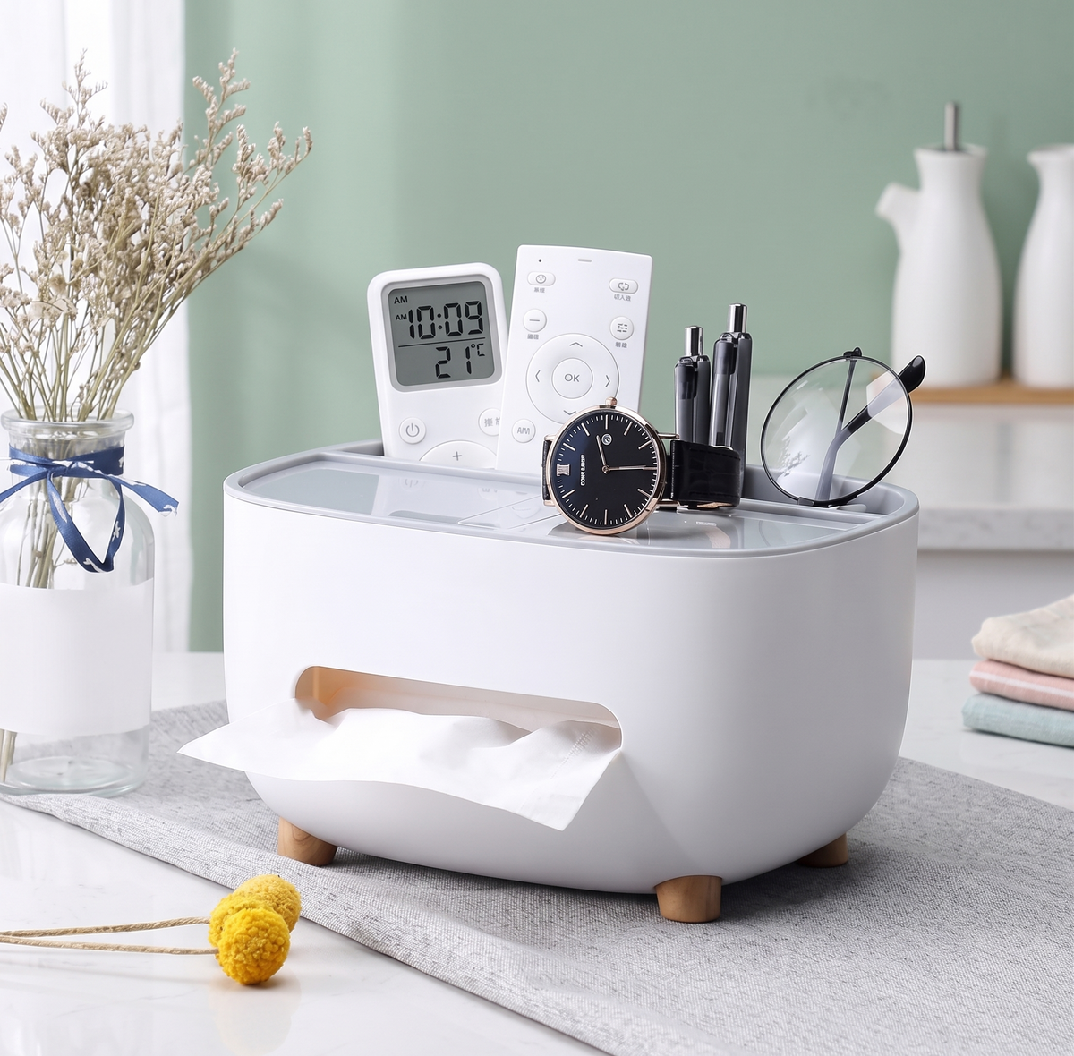 Multifunctional ECOCO Tissue Box