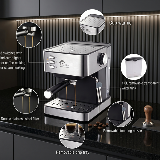 ESPRESSO MACHINE-EEM-010-1