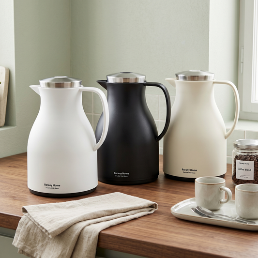 Danny Home Double Wall Glass Vacuum Jug 1.0L