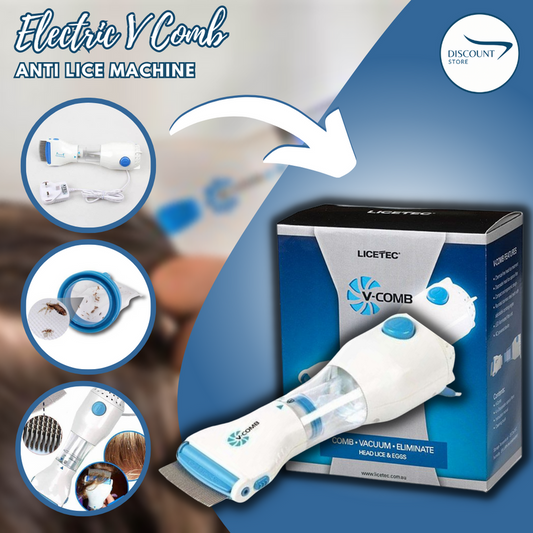 V COMB ANTI LICE MACHINE (4 REFILL)