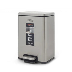Homeatic Stainless Steel Hydraulic Padel Dustbin.