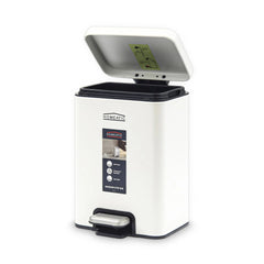 Homeatic Stainless Steel Hydraulic Padel Dustbin.