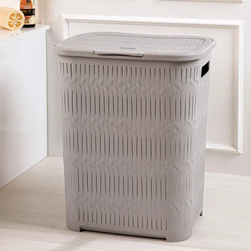 Prestige Bamboo Pattern Laundry Basket