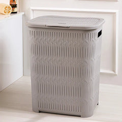 Prestige Bamboo Pattern Laundry Basket