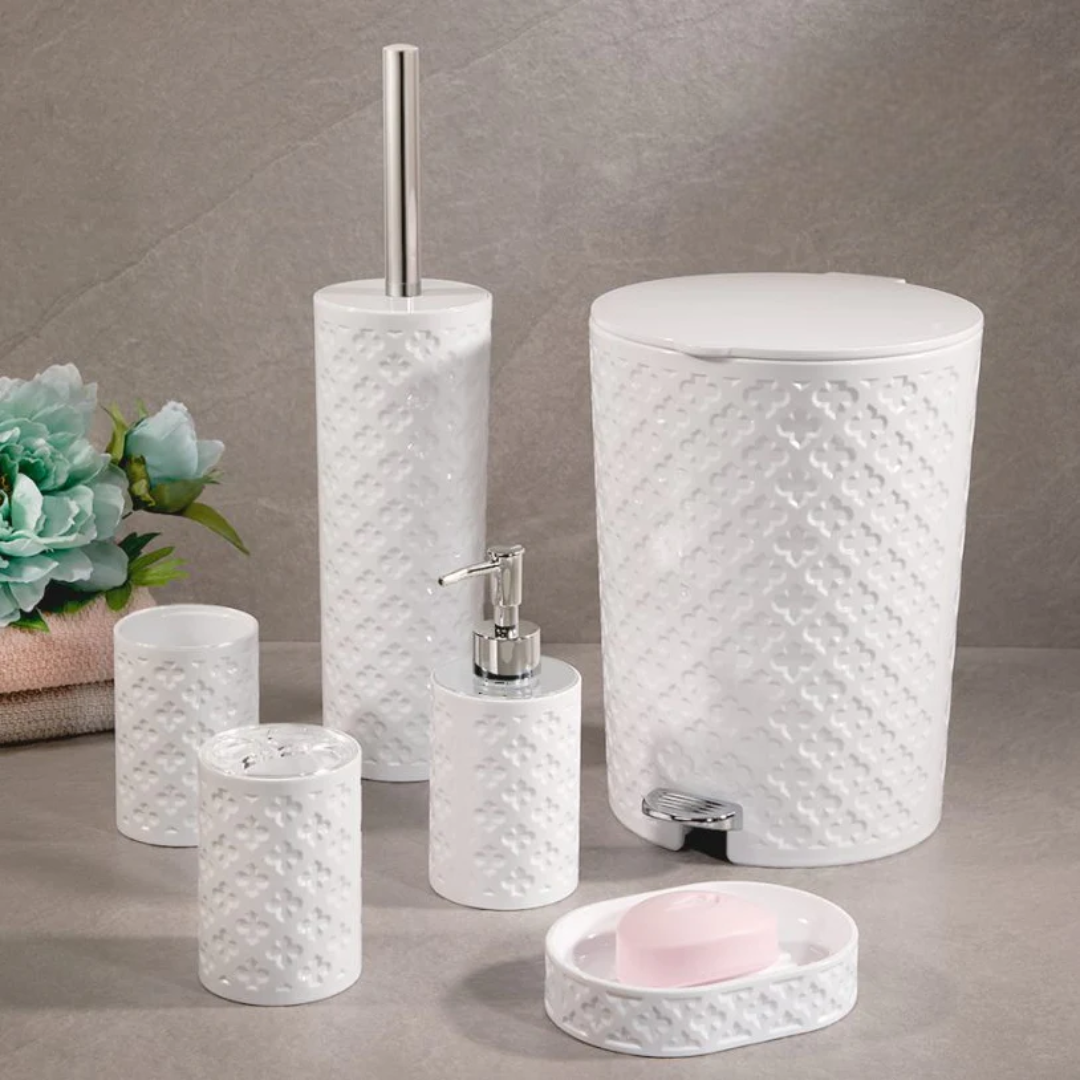 Floral Series 6-Piece Bathroom Set