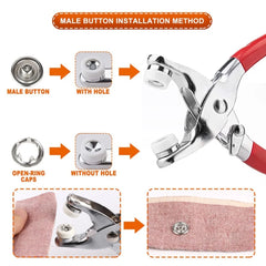 Tich Button Clipper Machine Set
