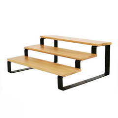 Multipurpose 3-Step Wooden Stand