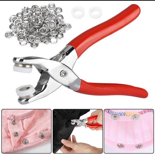 Tich Button Clipper Machine Set