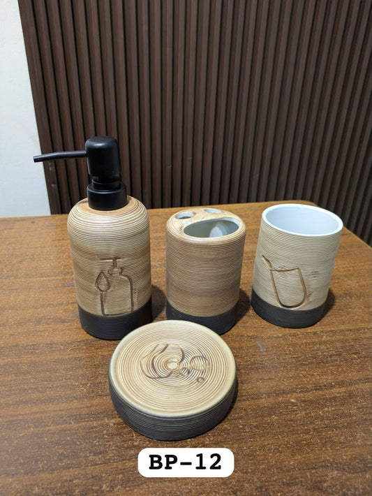 4-Piece Bathroom Accessories Set – Premium Quality