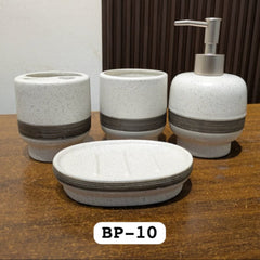 4-Piece Bathroom Accessories Set