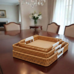 3 Pcs Serving Tray Set