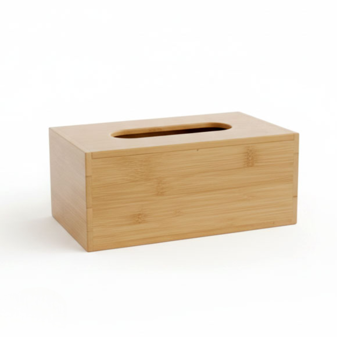 Bamboo Wooden Tissue Box