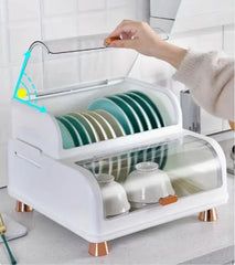 Multi-Function Dish Rack - Utensil Organizer For Kitchen
