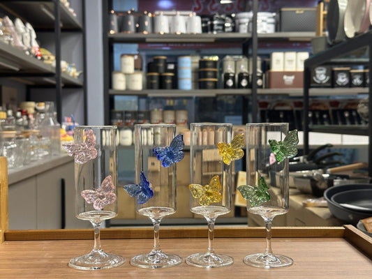 Crystal Butterfly 🦋 Fluet Glass