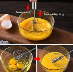Stainless Steel Push Beater