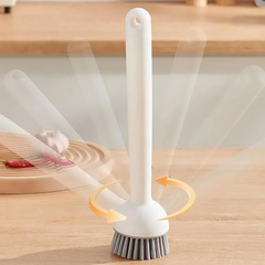 Kitchen Pot Brush for Home Use Long Handle