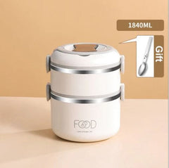 2 & 3 Layer Lunch Box with Thermal Bag