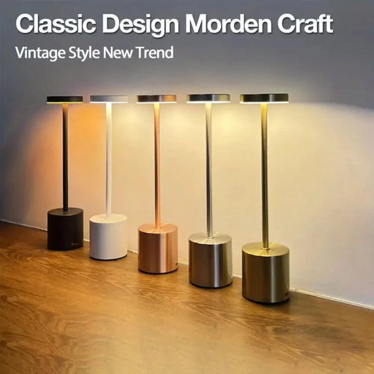 Classic Metal Touch Sensor LED Table Lamp