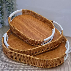 3 Pcs Serving Tray Set